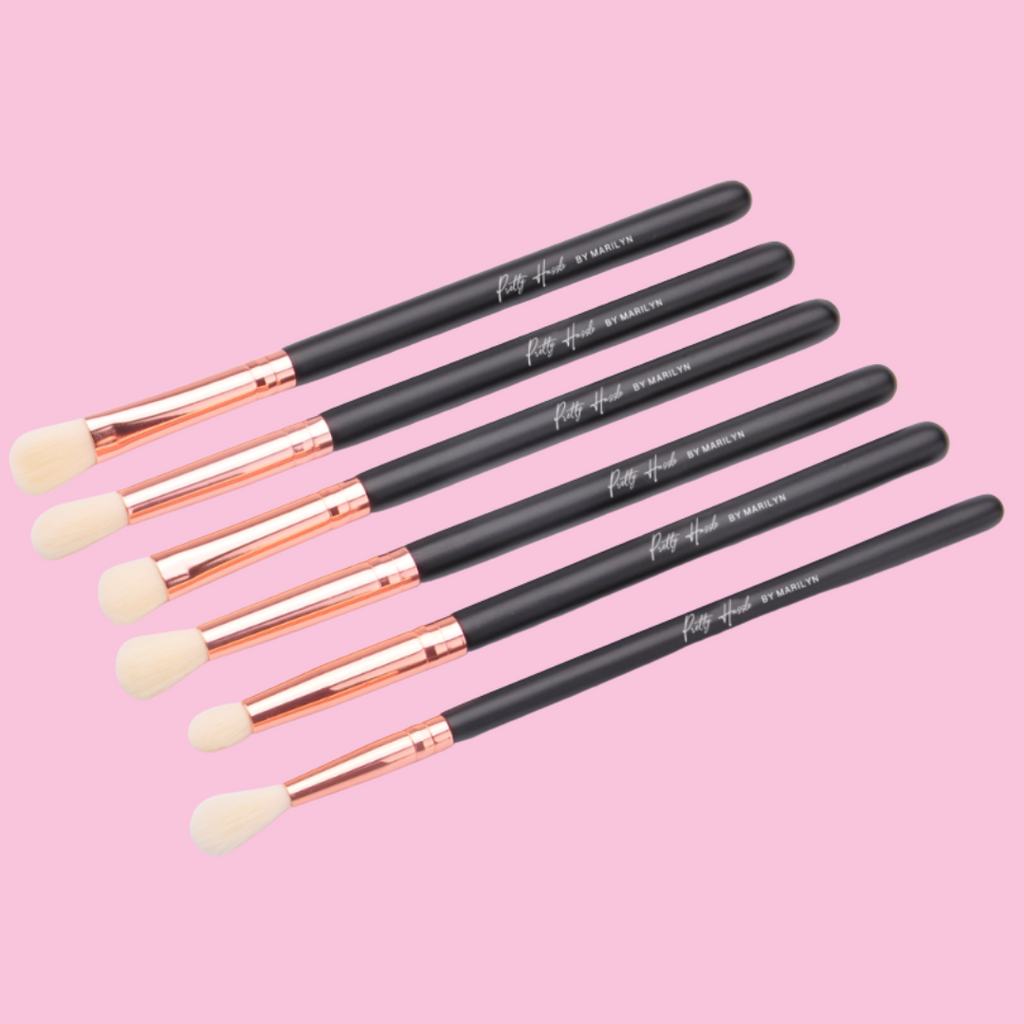 Eyeshadow Blending Brushes  (6 Piece Set)